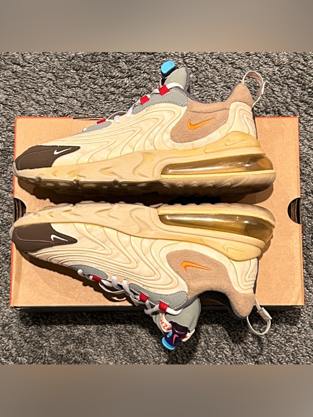 Air Max 270 Cactus Trails by Travis Scott - US Men Size 8.5 - Picture 2 of 15